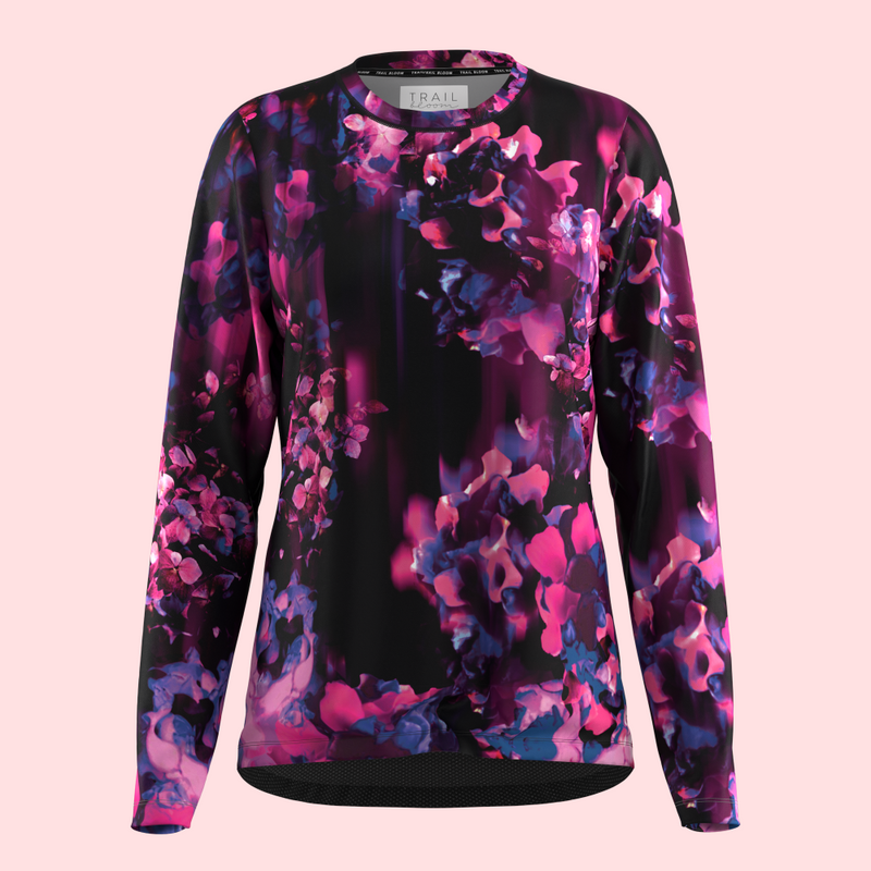 womens mtb jerseys floral print