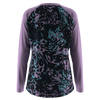 Ladies MTB Jersey - Lilac and Black Animal Print - PRE-ORDER