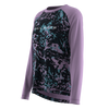 Ladies MTB Jersey - Lilac and Black Animal Print - PRE-ORDER