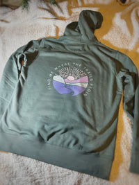Find Me Where The Trails Begin -  Ladies Hoodie
