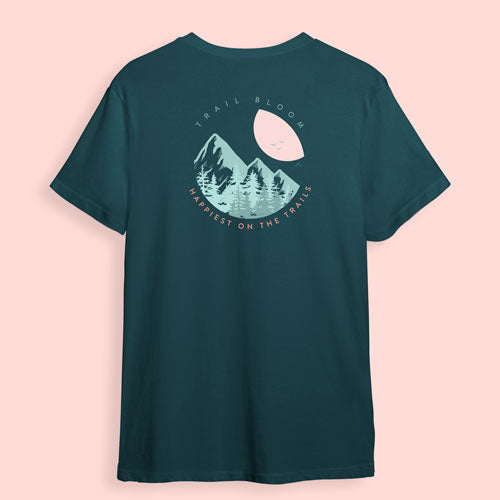 women's teal MTB t-shirt