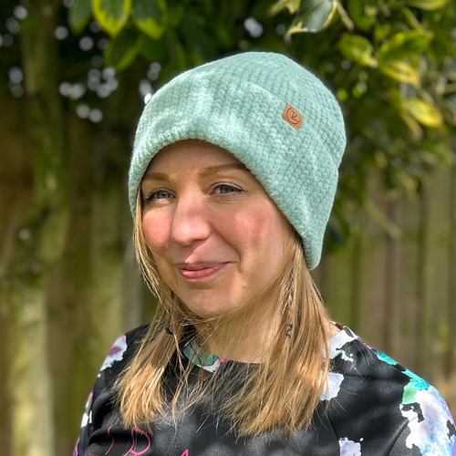 Ladies Oversized Beanie Hat women s mountain bike gear Trailbloom