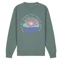 Find Me Where The Trails Begin -  Ladies Sweater
