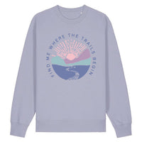 Find Me Where The Trails Begin -  Ladies Sweater