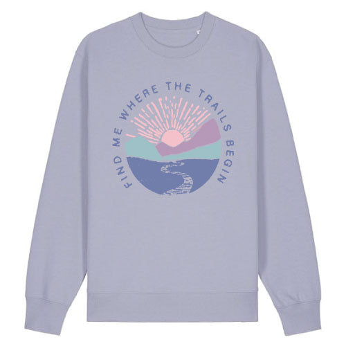 Find Me Where The Trails Begin -  Ladies Sweater