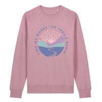 Find Me Where The Trails Begin -  Ladies Sweater