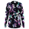 ladies mtb top in colourful print