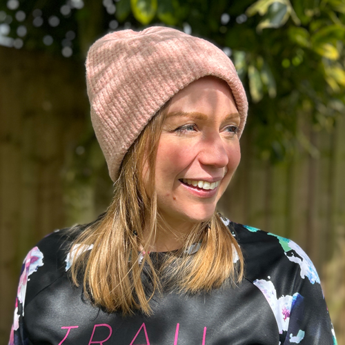 Ladies Oversized Beanie Hat women s mountain bike gear Trailbloom